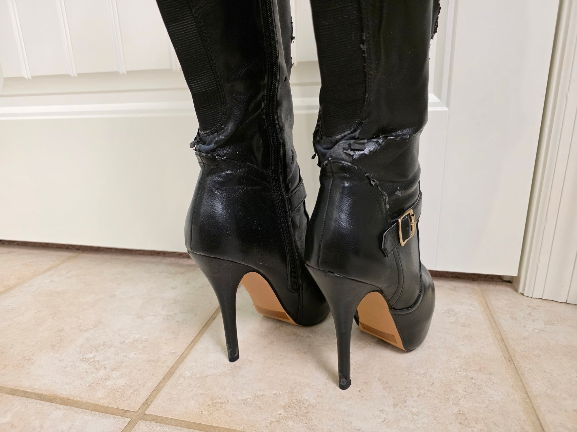 Size 8.5 Black Nature Breeze Knee Boots