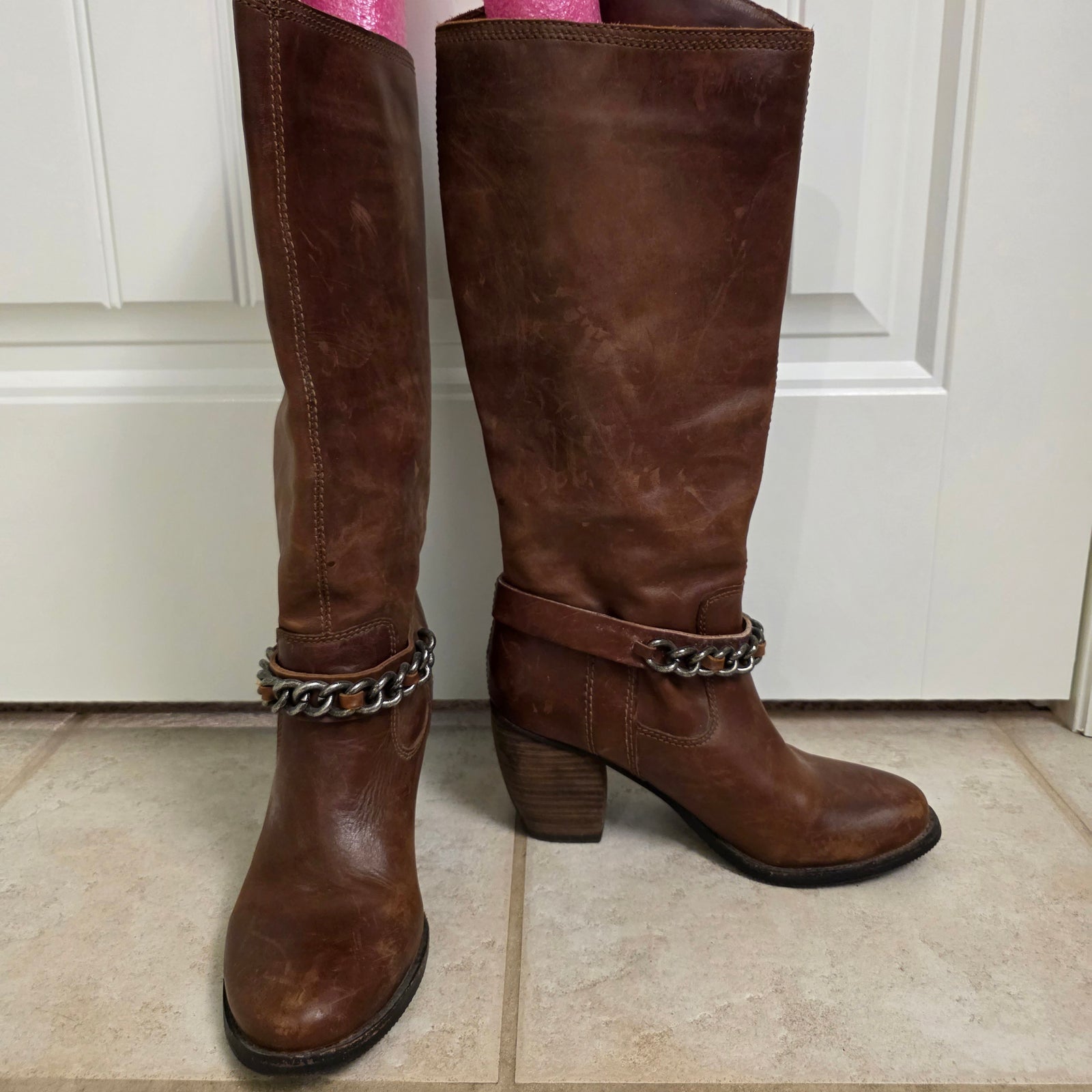 Size 8.5 Brown BCBGeneration Knee Boots