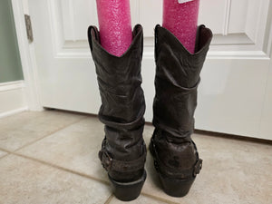 Size 7.5 Dark Gray Durango Cowgirl Boots