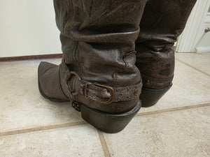 Size 7.5 Dark Gray Durango Cowgirl Boots