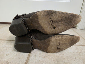 Size 7.5 Dark Gray Durango Cowgirl Boots