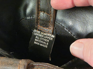 Size 8 Dark Brown Dingo Cowgirl Boots