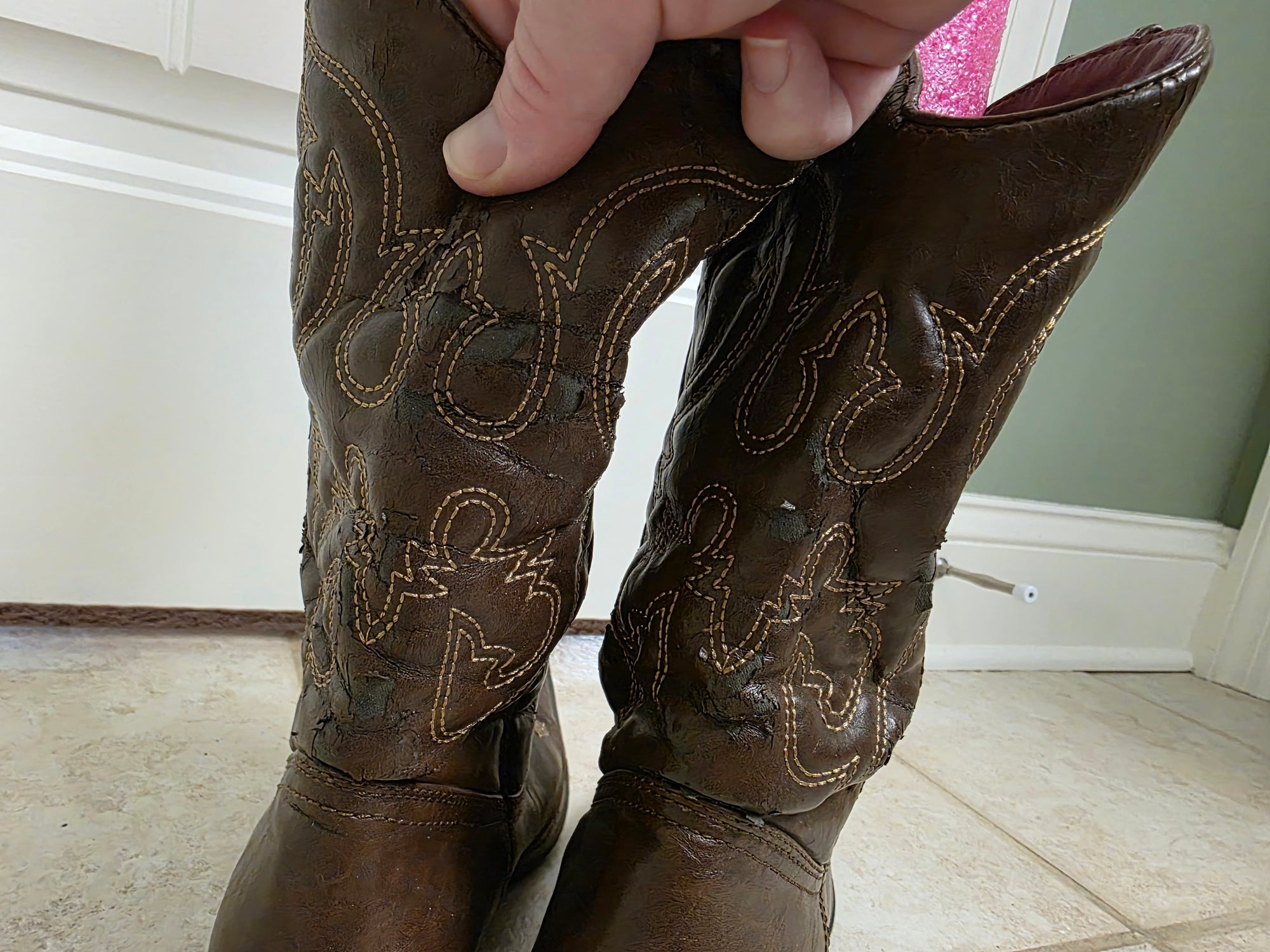 Size 8 Brown Madden Girl Cowgirl Boots