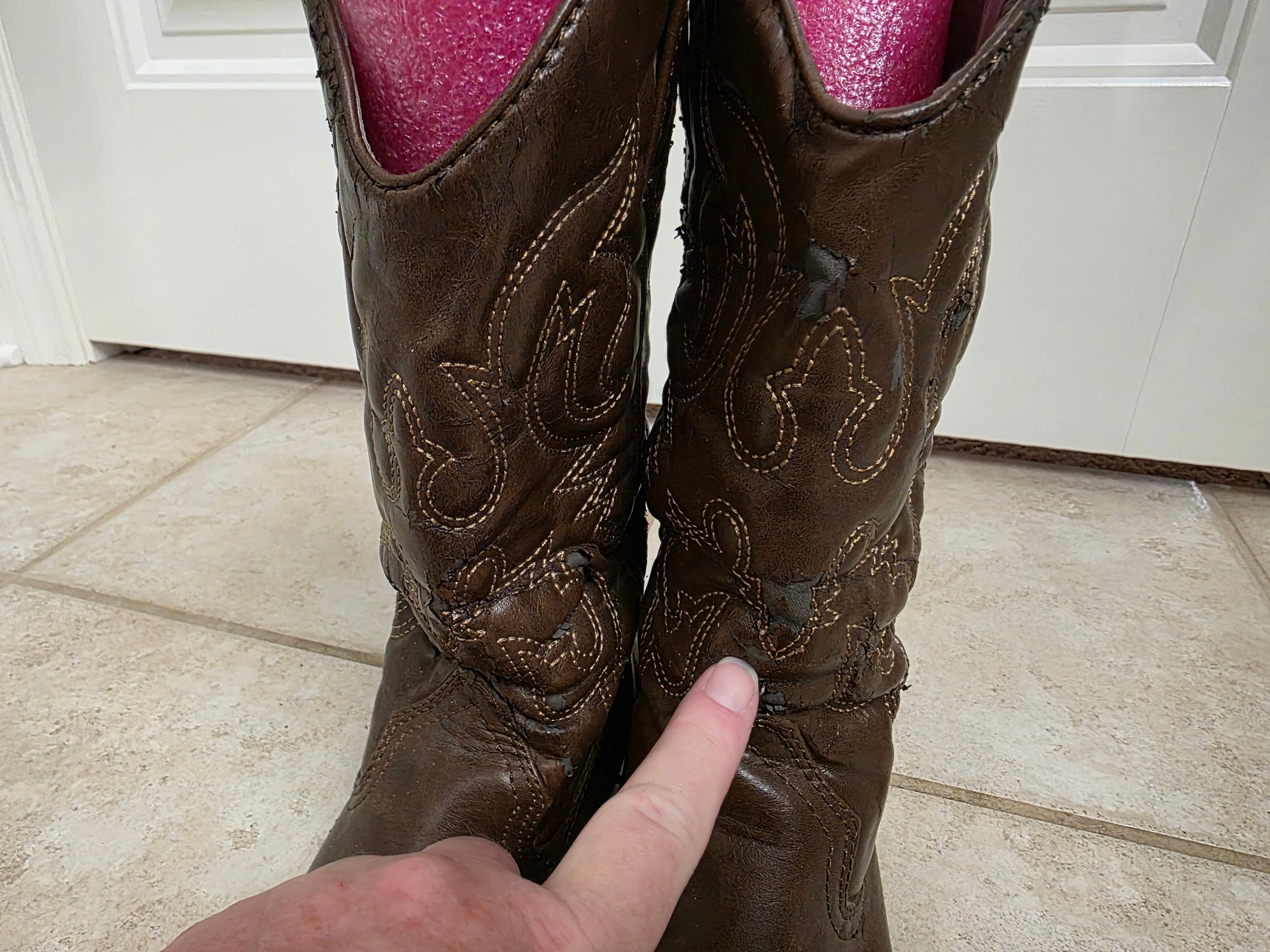 Size 8 Brown Madden Girl Cowgirl Boots