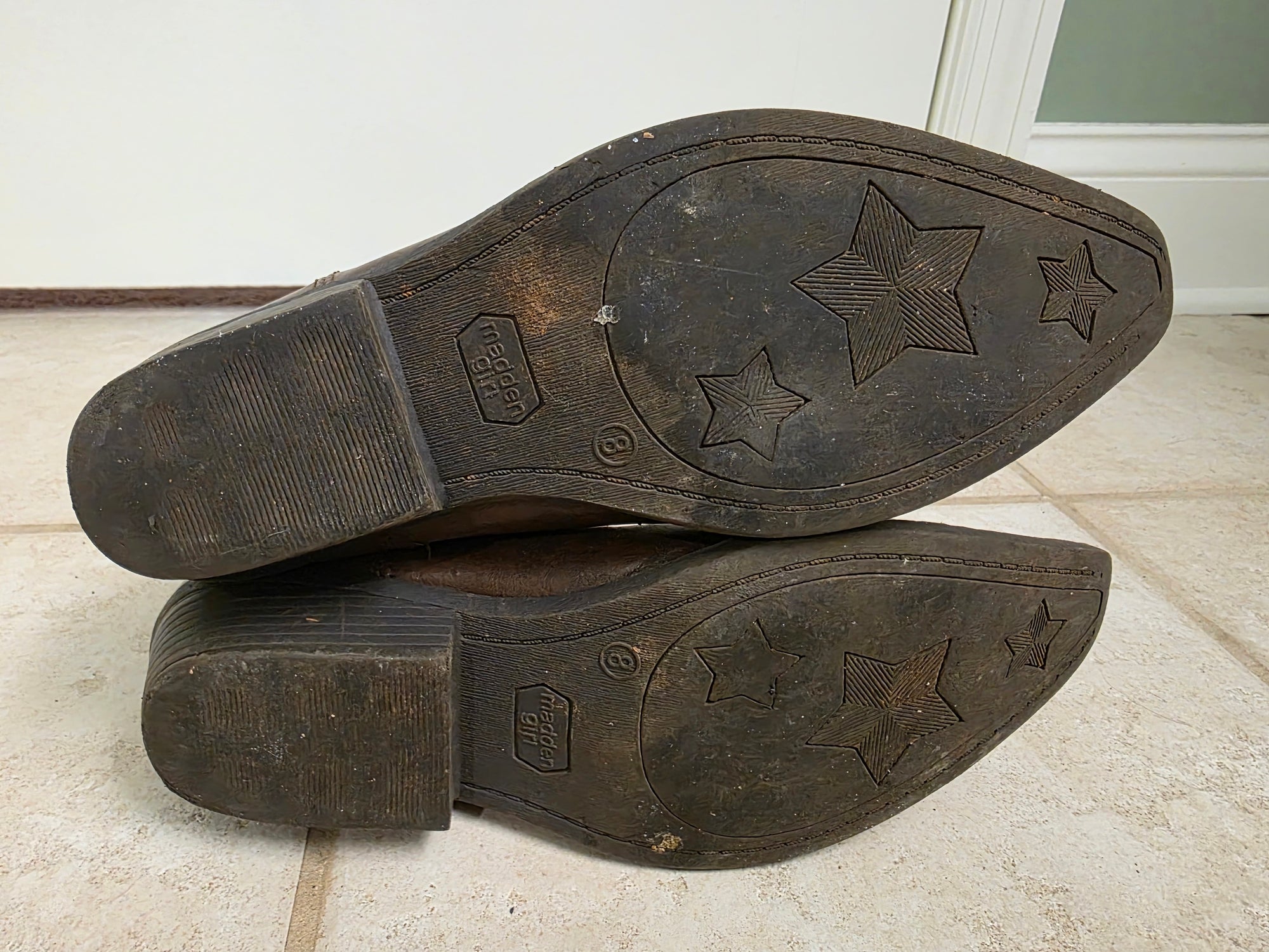 Size 8 Brown Madden Girl Cowgirl Boots
