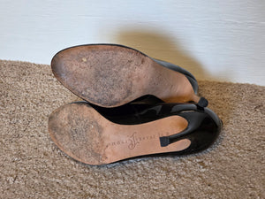 Size 6 Black Patent Ivanka Trump Pumps