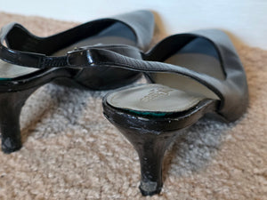 Size 6 Black East 5th Slingback Pumps