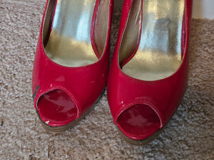 Size 8.5 1/2 sugar Peep-Toe Pumps
