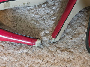 Size 7 Red Patent Pleaser Pumps
