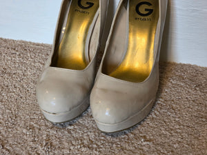 Size 10 Beige G by Guess Pumps