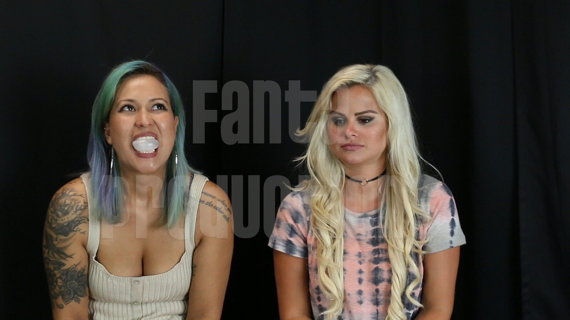 Jane Domino Teaching Riley to Blow Better Bubbles