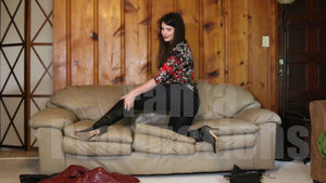Paige Wants to Know Which Pair of Boots for Tonight?