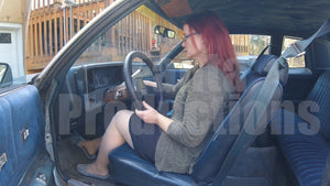 Not Happening Today - Cranking in Gray Loafers