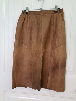 Jacqueline Ferrar Leather Skirt (12)