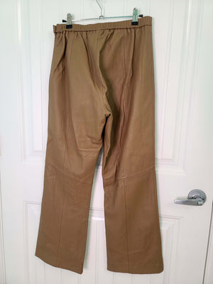Terry Lewis Tan Leather Pants (10)