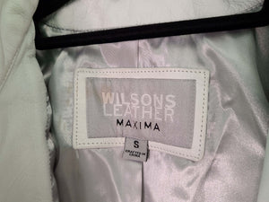 White Wilson's Leather Jacket (S)