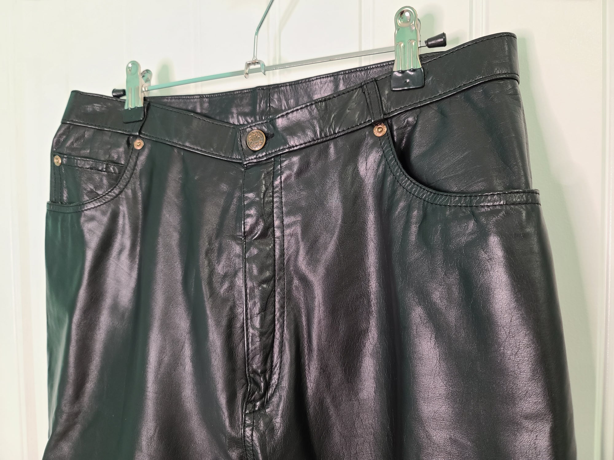 Wilson's Leather Black Leather Pants (16)