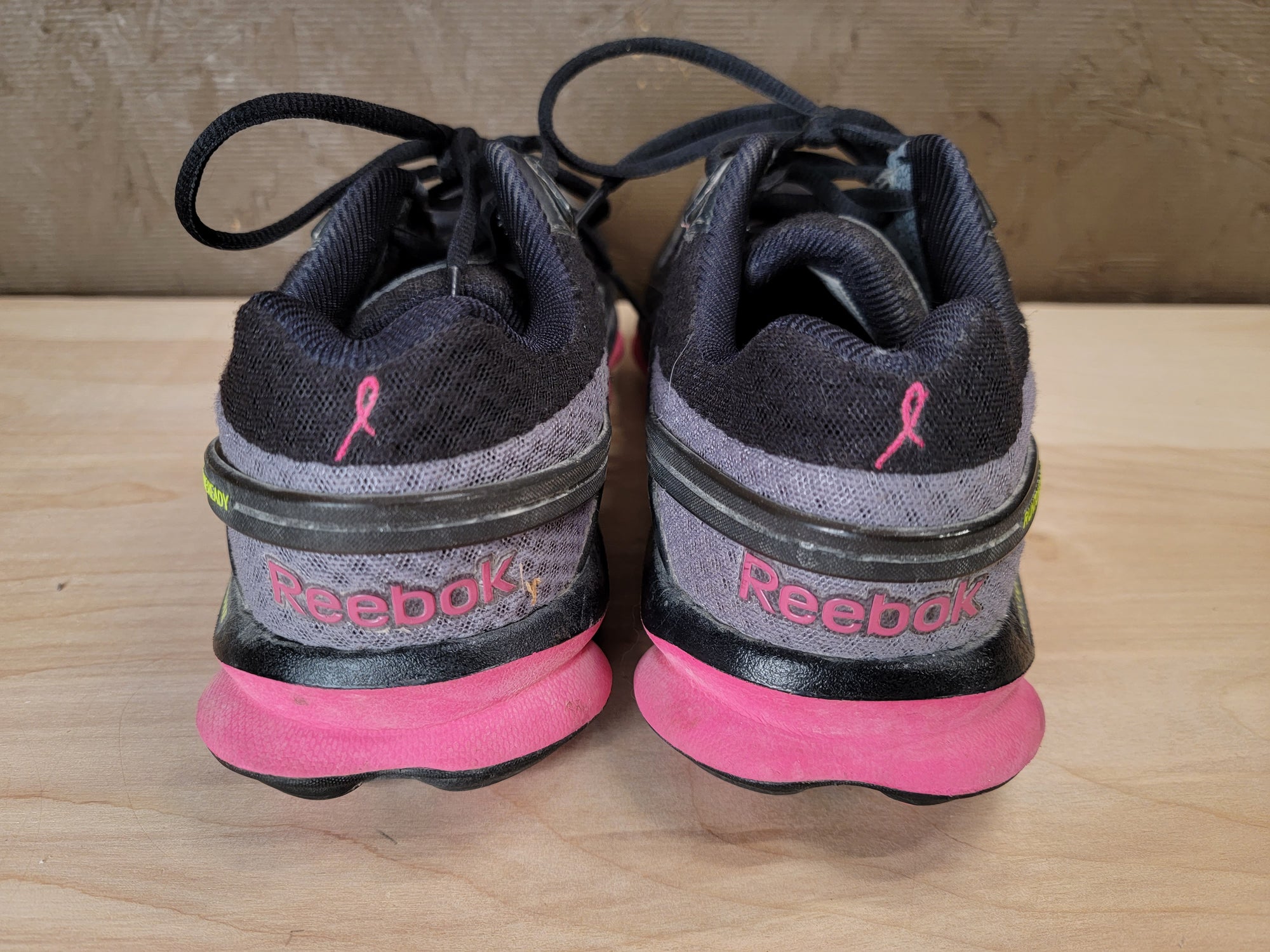 Black & Pink Reebok Sneakers (8)