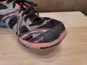 Black & Pink Ryka Influence Sneaker (Very Worn - 8)