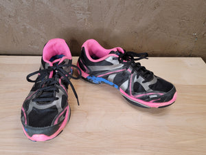 Black & Pink Ryka Influence Sneaker (8)