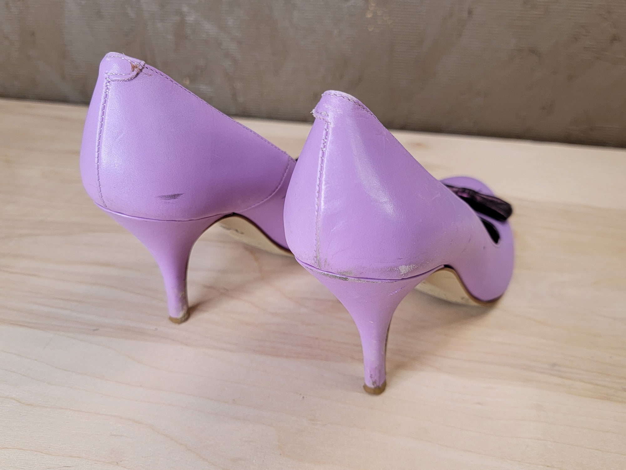 Purple Lumiani Stiletto Pumps (7)